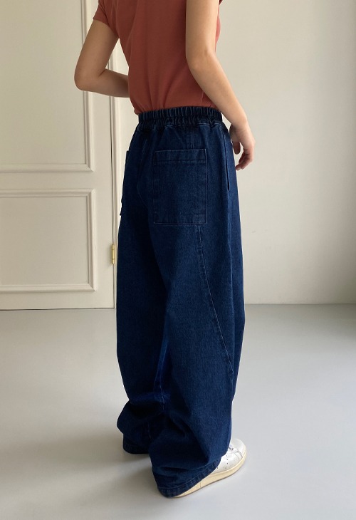 line point wide pants